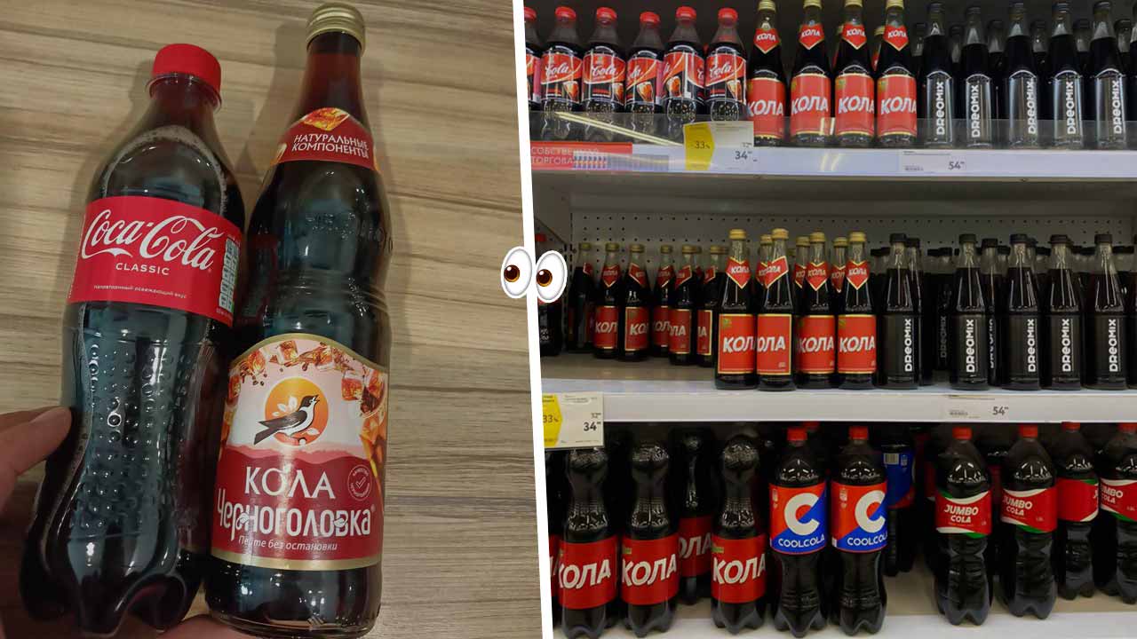 Покупатели заметили двойников Coca-Cola. В магазинах однотипные аналоги теснят оригинал